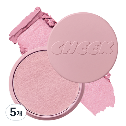 토니모리 치크톤 젤리 블러셔 3.5g, 5개, 01 포그핑크