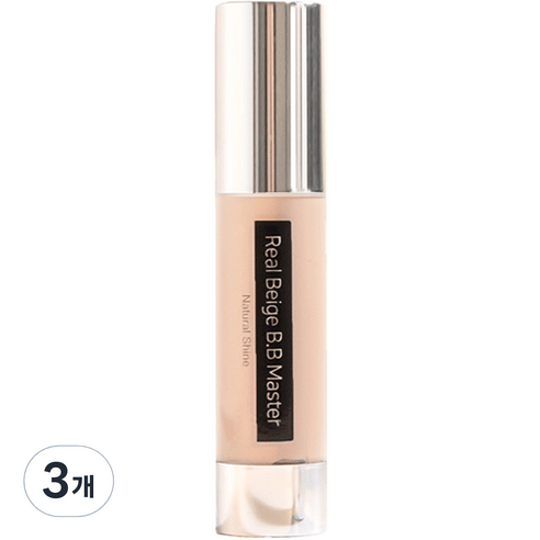 네츄럴샤인 리얼 베이지 비비 마스터, 3개, 20ml