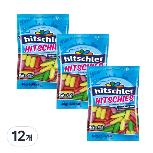 히츨러 히치스 수수깡젤리 오리지날, 40g, 12개