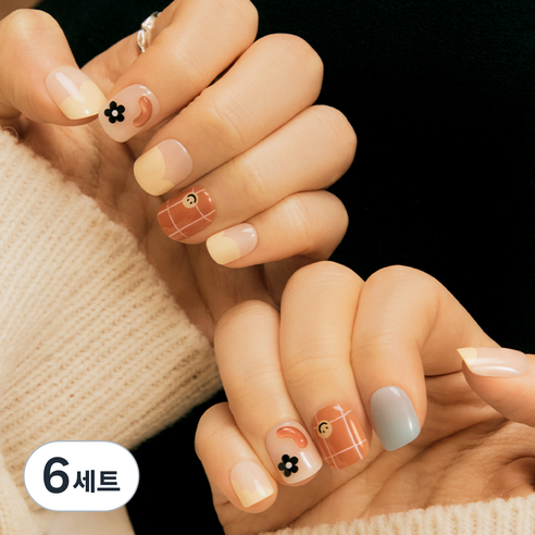 데싱디바 매직프레스 세트, 포키 포키, 6개