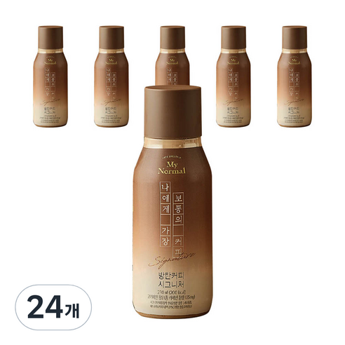 마이노멀 시그니처 방탄커피, 230ml, 24개
