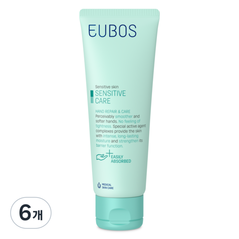 오이보스 센서티브 핸드크림, 75ml, 6개