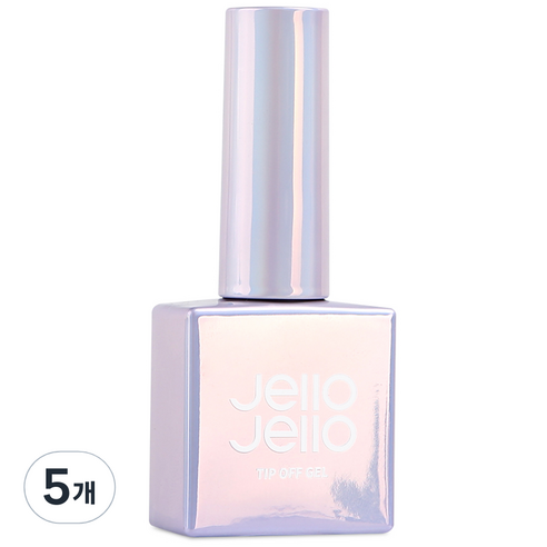 젤로젤로 연장 팁오프젤, 10ml, 5개