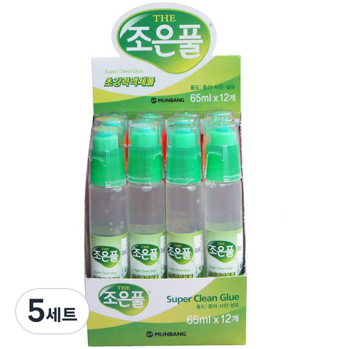 조은풀 물풀 12개입, 65ml, 5세트