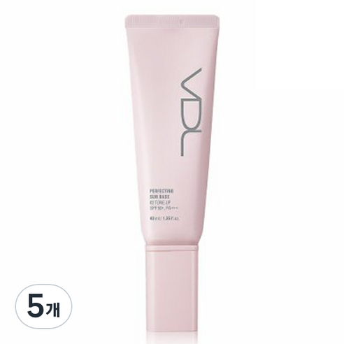 브이디엘 퍼펙팅 선 베이스 40ml, 02 톤업, 5개