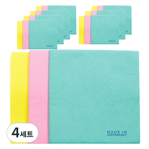 이지웰 행주 3종 x 8p 세트, 4세트