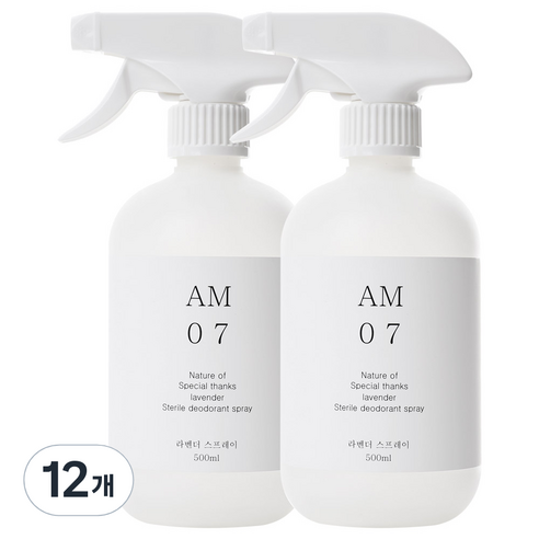 몬트 라벤더 살균 탈취제, 500ml, 12개
