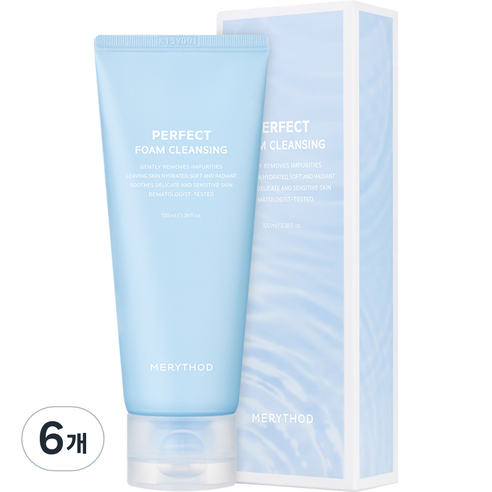 메리쏘드 퍼펙트 폼클렌징, 100ml, 6개