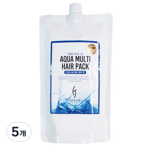 코겐 수분팩 전 후처리 사용가능, 5개, 500g