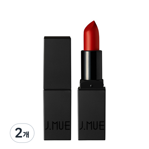 제이뮤 마이 디어 립스틱 3.5g, 3호 스칼렛레드, 2개