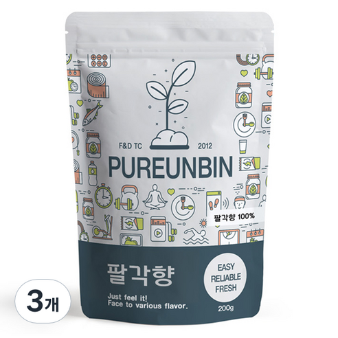 푸른빈 팔각향, 200g, 3개
