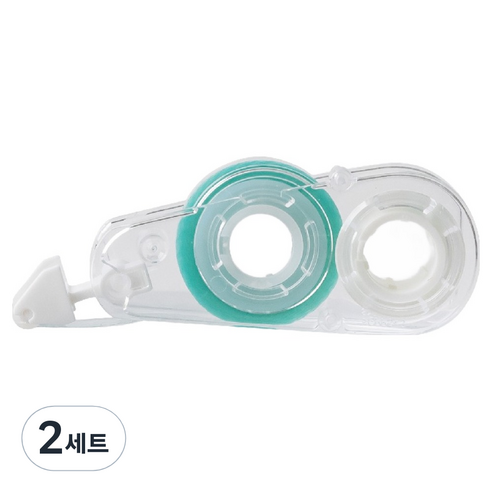 델리 구름 양면 풀테이프 리필 4p 세트, 화이트, 2세트