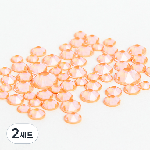 스와로브스키 네일스톤 세트, 피치딜라이트, 2세트