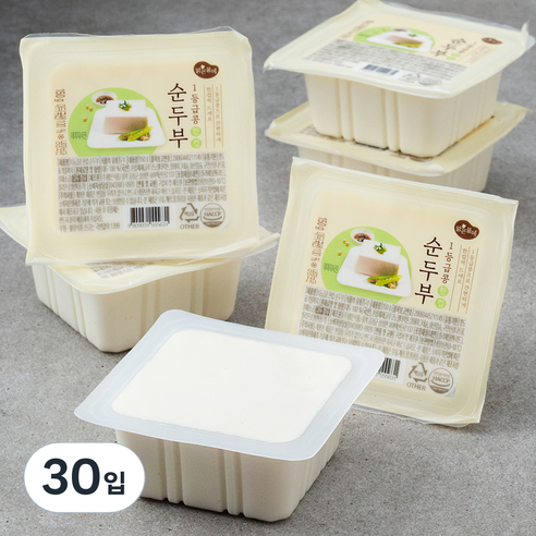 맑은물에 1등급콩 한컵순두부, 150g, 30개