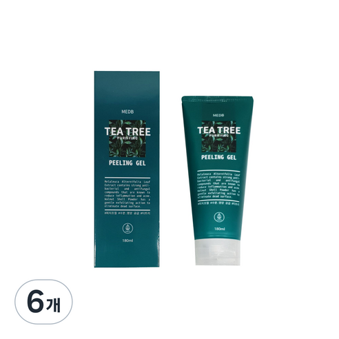 메드비 퓨리파잉 필링젤 티트리, 180ml, 6개