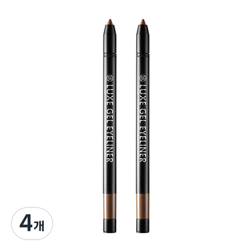 리르 룩스 젤 아이라이너 0.5g, 초코 브라운, 4개