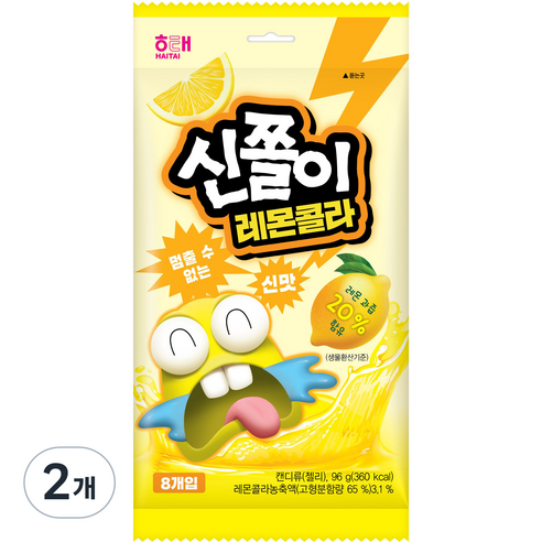 신쫄이 레몬콜라, 96g, 2개