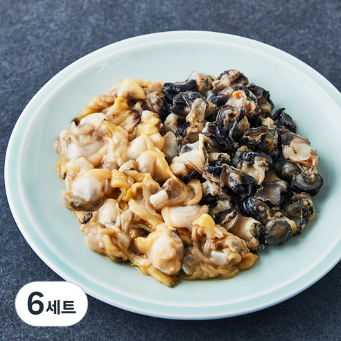 올망 바지락살 + 논우렁살 세트 100g (냉장), 6세트