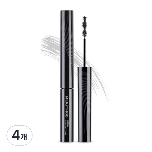 메리쏘드 스키니 릴롱카라 마스카라 3.2g, 클리어, 4개