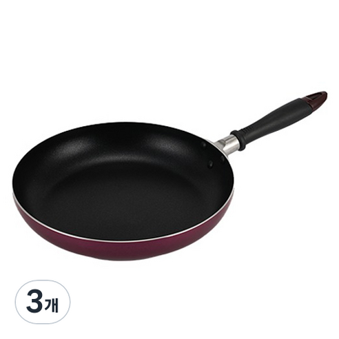 심플팬 알루미늄 프라이팬, 28cm, 3개