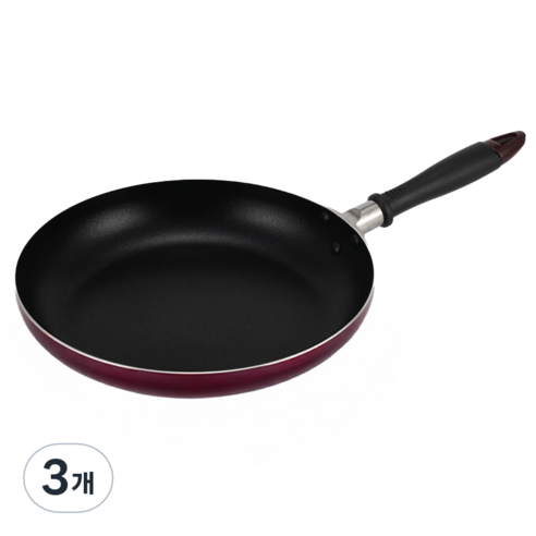 SimplePan 알루미늄 프라이팬, 24cm, 3개
