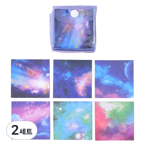 미소로운 별하늘 이벤트 학 종이접기 7.7 cm TYPE 04 252p 세트, 2세트, 6색