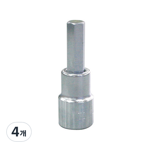 토네 육각비트 소켓렌치 3H-07 7mm, 4개