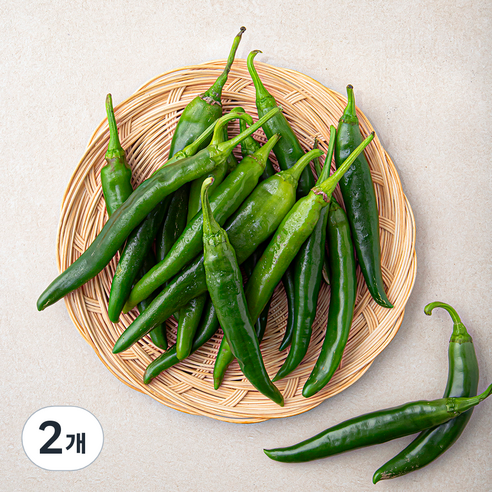 못난이 오이맛 고추, 600g, 2개