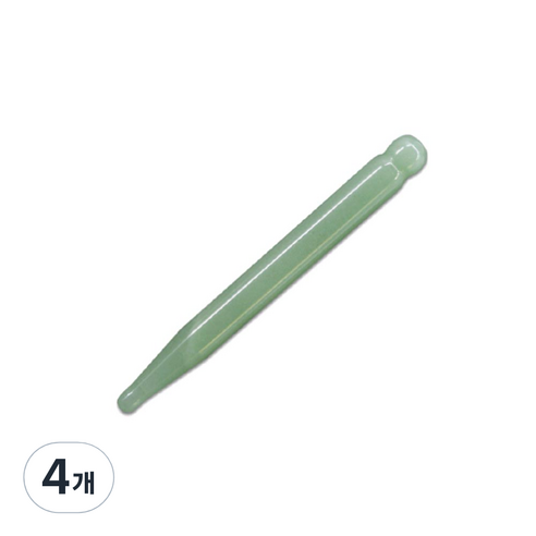 라이프포인트 괄사 지압 마사지기, 4개, 옥색(송곳)
