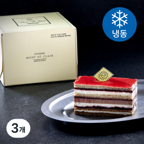 몽상클레르 스리즈F (냉동), 55g, 3개