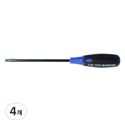 베셀 슈퍼 쿠션 드라이버 일자 6 x 150 mm 700, 4개