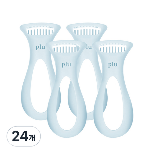 플루 퍼펙트 발 각질 면도기, 24개, 1개입