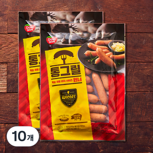 동원 통그릴 윈너 소시지, 220g, 10개