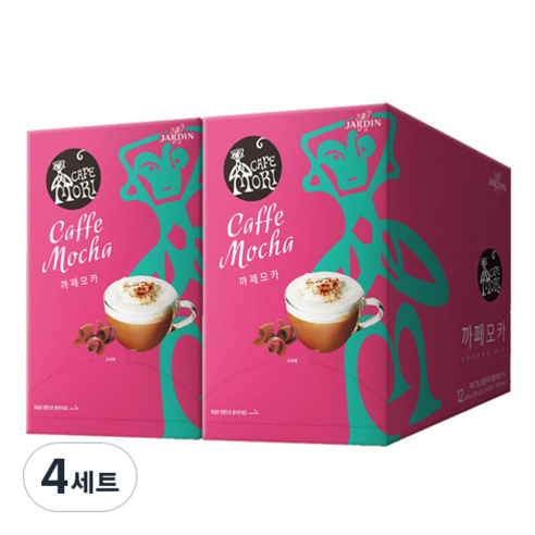 쟈뎅 까페모리 까페모카, 22g, 12개입, 4개