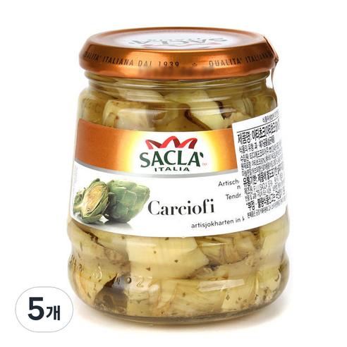 [사클라] 아티초크, 285g, 5개