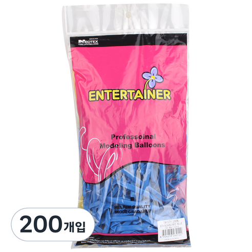 네오룬즈 260N 요술풍선 100p, 스탠다드 미드블루, 2개