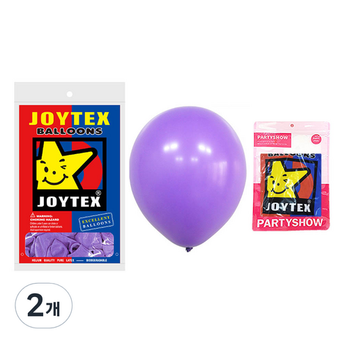 파티쇼 수입 스탠다드 풍선 30cm 100p, 라벤다, 2개