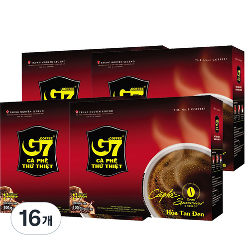 G7 블랙커피, 15개입, 16개