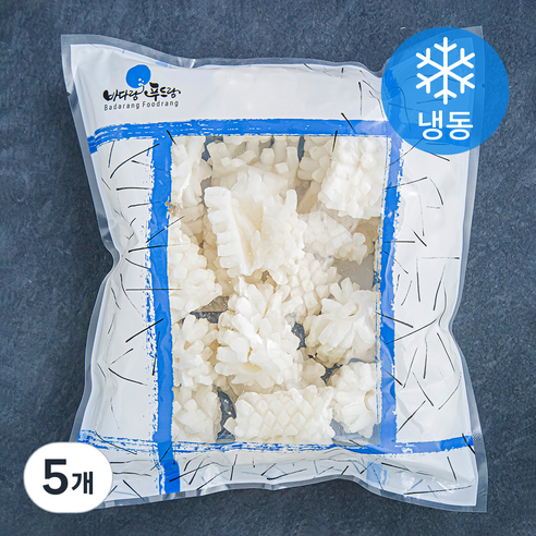 더더착한 솔방울오징어 (냉동), 500g, 5개