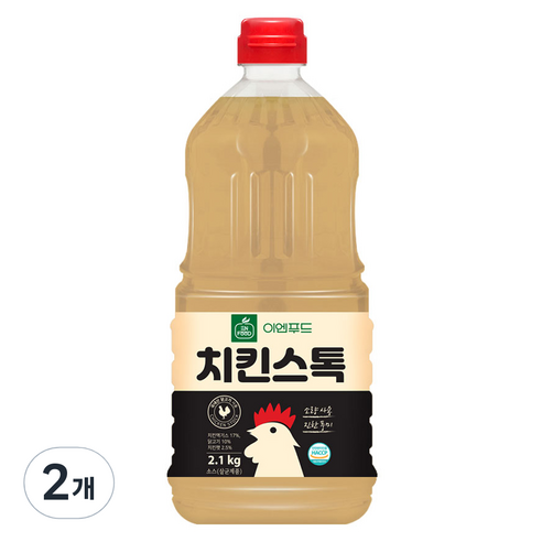 이엔푸드 치킨스톡, 2개, 2.1kg
