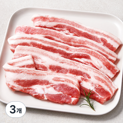 선진포크한돈 시그니처 삼겹살 (냉장), 500g, 3개