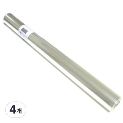 제일 투명무지 OPP비닐포장지 대, 투명, 4개