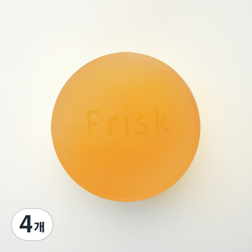 프리스크 수제 당근비누, 70g, 4개