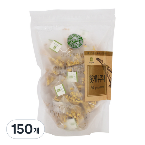 자연애 헛개나무차, 1g, 50개입, 3개