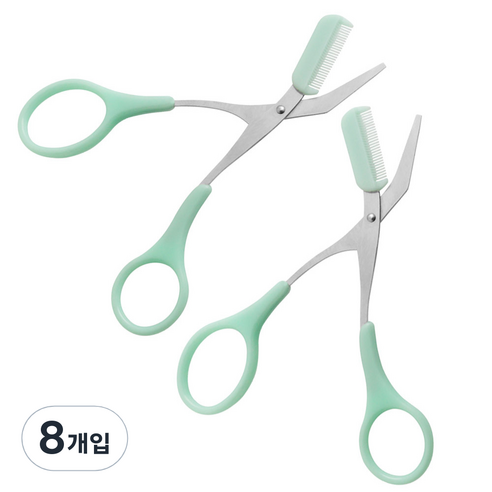 세븐스타 아이브로우 눈썹가위, 연민트, 8개입