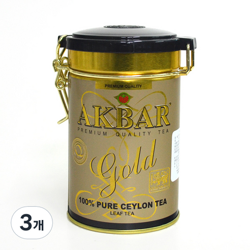 아크바 GOLD 실론티, 100g, 3개