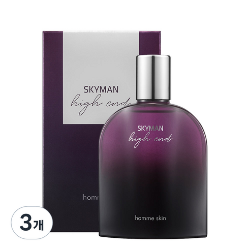참존 스카이맨 하이엔드 옴므 스킨, 130ml, 3개