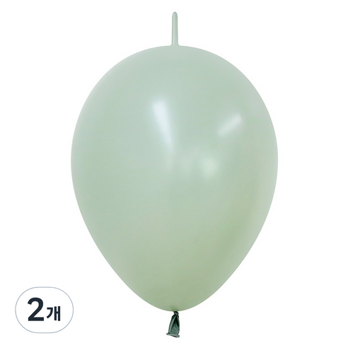 셈퍼텍스 링커 풍선 30cm 30p, 파스텔더스크 로럴그린, 2개