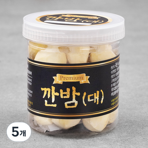 아산율림 깐밤 대, 250g, 5개