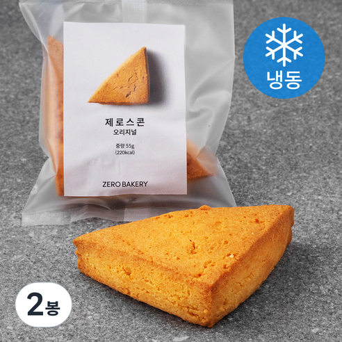 제로베이커리 제로 스콘 (냉동), 55g, 1개입, 2개